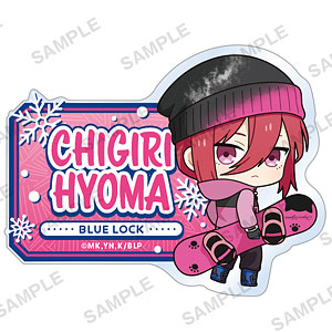 ブルーロック お名前アクリルバッジ スノーボードver. 千切豹馬