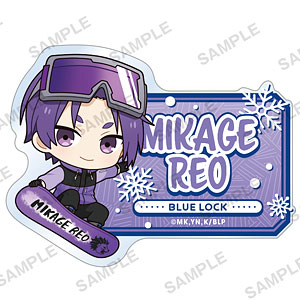 ブルーロック お名前アクリルバッジ スノーボードver. 御影玲王