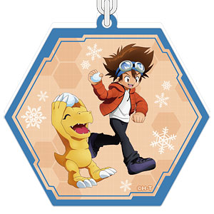 デジモンアドベンチャー ラメアクリルキーホルダー 八神ヒカリ