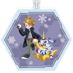 デジモンアドベンチャー ラメアクリルキーホルダー 八神ヒカリ