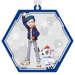 デジモンアドベンチャー ラメアクリルキーホルダー 八神ヒカリ