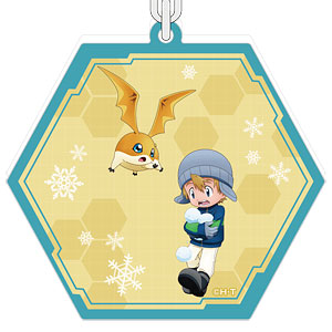 デジモンアドベンチャー ラメアクリルキーホルダー 八神ヒカリ