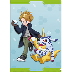 デジモンアドベンチャー クリアファイル 石田ヤマト＆ガブモン