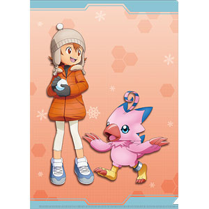 デジモンアドベンチャー クリアファイル 石田ヤマト＆ガブモン