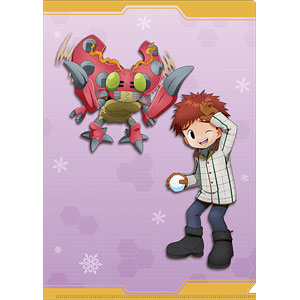 デジモンアドベンチャー クリアファイル 八神ヒカリ＆テイルモン