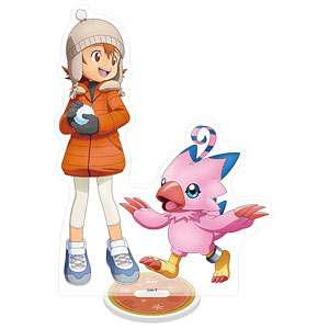 デジモンアドベンチャー アクリルスタンド 八神ヒカリ＆テイルモン