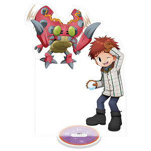デジモンアドベンチャー アクリルスタンド 八神太一＆アグモン-amiami