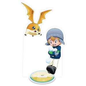 デジモンアドベンチャー アクリルスタンド 高石タケル＆パタモン
