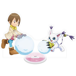 デジモンアドベンチャー アクリルスタンド 八神太一＆アグモン-amiami
