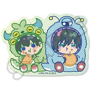 TVアニメ『ブルーロック』第9弾 クリアダイカットステッカー M-XN (潔世一＆糸師凛)