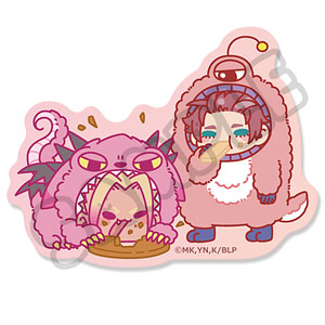 TVアニメ『ブルーロック』第9弾 クリアダイカットステッカー M-XP (糸師冴＆士道龍聖)