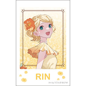 初音ミクシリーズ チェキプリント 鏡音リン パーティードレス Art by うごんば