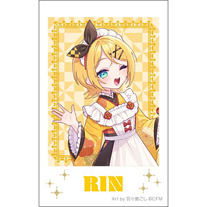 初音ミクシリーズ チェキプリント 鏡音リン 和風喫茶 Art by 羽々倉ごし