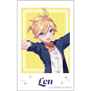 初音ミクシリーズ チェキプリント 鏡音レン メイド＆執事 Art by 藤実なんな