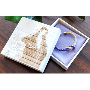 薬屋のひとりごと 京くみひもブレスレット(桐箱入り) 猫猫（再販