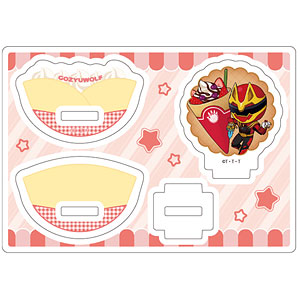 ゆらゆらアクリルスタンド「ナンバーワン戦隊ゴジュウジャー」01/ゴジュウウルフ(ミニキャライラスト)