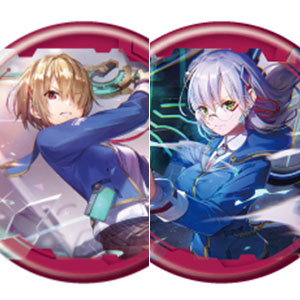 缶バッジ「ヘブンバーンズレッド」33/第30G部隊 公式イラスト 6個入り