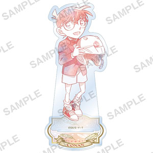 名探偵コナン キャンバス風アクリルスタンド Water Color ver. 江戸川コナン