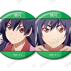 【物語シリーズ】戦場ヶ原ひたぎ 偽物語 化物語 ナンジャタウン 缶バッジ 物語〉シリーズ 戦場ヶ原ひたぎ 場面写缶バッジ2個セット[アルマ