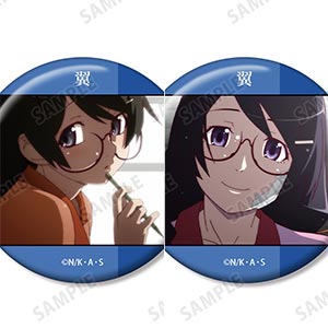 物語〉シリーズ 戦場ヶ原ひたぎ 場面写缶バッジ2個セット[アルマ