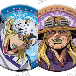 アニメ『スティール・ボール・ラン ジョジョの奇妙な冒険』 缶バッジ