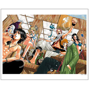 FAIRY TAIL キャンバスボード 01.ナツ＆ハッピー＆ルーシィ[MAW]《03