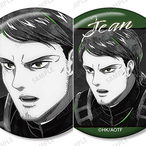 TVアニメ『進撃の巨人』 ジャン Ani-Art BLACK LABEL 第2弾 缶バッジ2個セット