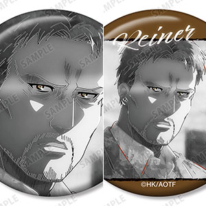 TVアニメ『進撃の巨人』 ライナー Ani-Art BLACK LABEL 第2弾 缶バッジ2個セット