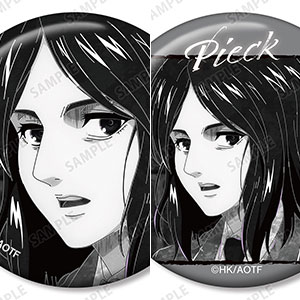 TVアニメ『進撃の巨人』 ピーク Ani-Art BLACK LABEL 第2弾 缶バッジ2個セット