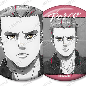 TVアニメ『進撃の巨人』 ライナー Ani-Art BLACK LABEL 第2弾 缶バッジ