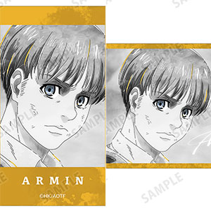 TVアニメ『進撃の巨人』 アルミン Ani-Art BLACK LABEL 第2弾 イラストカード2枚セット