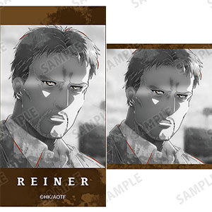 TVアニメ『進撃の巨人』 ライナー Ani-Art BLACK LABEL 第2弾 イラストカード2枚セット