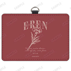 TVアニメ『進撃の巨人』 エレン ar-Unity ネックストラップ付き2ポケットパスケース