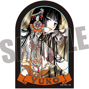 限定販売】xxxHOLiC×HUB パブミラー風ステッカー 四月一日君尋