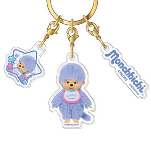 3連アクリルキーホルダー モンチッチ Vol.2 02 モンチッチCOLORS ブルー
