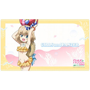 [ガールズ＆パンツァー 最終章]描き下ろしラバーマット(カチューシャ/リゾート水着)