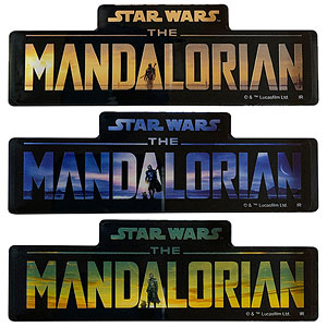 スターウォーズ ザ・マンダロリアン/ ロゴ アクリルブロック シーズン1～3 3種セット(IG4291/ IG4292 /IG4293)