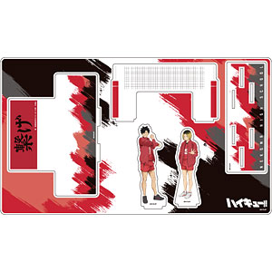 プレミアム アクリルジオラマプレート「ハイキュー！！」06/音駒高校