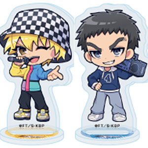 アクリルぷちスタンド「黒子のバスケ」27/ヒップホップver. ミニキャライラスト 10個入りBOX