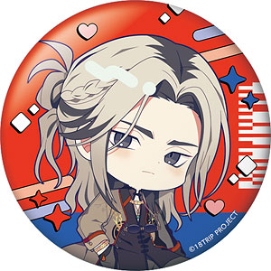 18TRIP ぺたん娘缶バッジ 斜木七基[ペンギンパレード]《在庫切れ》