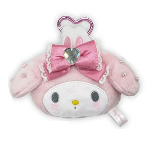 マイメロディ・クロミ・マイスウィートピアノ ぬいぐるみミラー マイメロディ