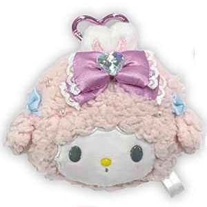 マイメロディ・クロミ・マイスウィートピアノ ぬいぐるみミラー マイスウィートピアノ