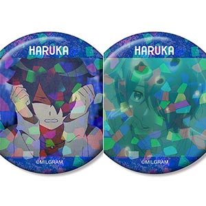 MILGRAM -ミルグラム- フータ 場面写ホログラム缶バッジ2個セット