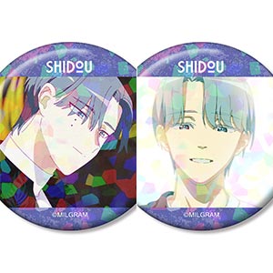 MILGRAM -ミルグラム- フータ 場面写ホログラム缶バッジ2個セット