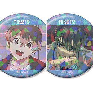 MILGRAM -ミルグラム- フータ 場面写ホログラム缶バッジ2個セット