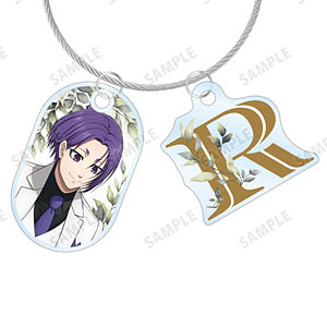 TVアニメ『ブルーロック』 描き下ろし 御影玲王 スーツモデルver. 第2弾 2連ワイヤーアクリルキーホルダー