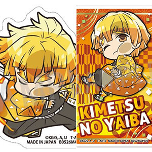 ぴた！でふぉめ 鬼滅の刃 ステッカーセット 我妻善逸