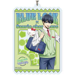 デカアクリルキーホルダー「TVアニメ『ブルーロック』×サンリオキャラクターズ」22/潔世一×ハローキティ(コラボイラスト)