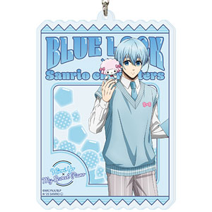 デカアクリルキーホルダー「『ブルーロック』×サンリオキャラクターズ」29/氷織羊×マイスウィートピアノ(コラボイラスト)