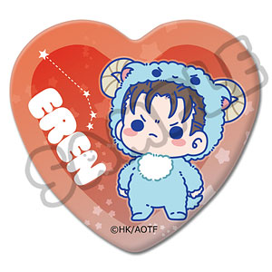 TVアニメ『進撃の巨人 The Final Season』第16弾 ハート型缶バッジ M